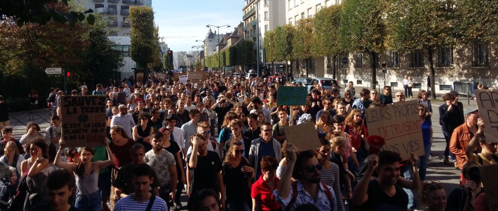 Marche pour le climat du 13 octobre à Rennes