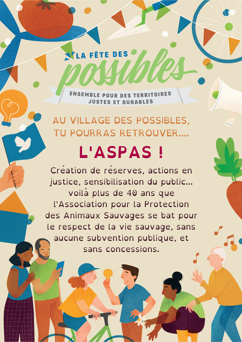 A la Fête des Possibles 2022, à Rennes, rencontrez l'ASPAS
