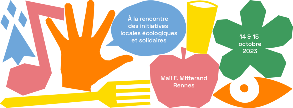 Visuel de l'édition 2023 du Village des Possibles d'Alternatiba Rennes